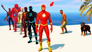 FRANKLIN Stealing Every Flash Suit In Gta 5 ! (GTA 5 Mods)