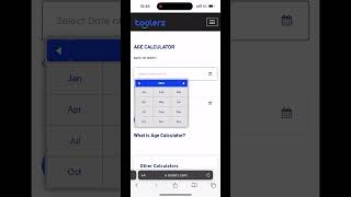 Age Calculator (Free Online Tool) screenshot 5
