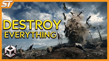 VERNIETIGING in Unity (GRATIS OpenFracture Tutorial)