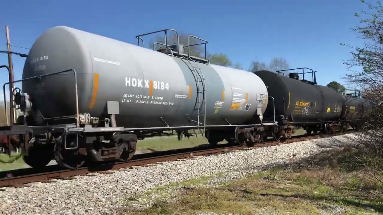 Csx 3407 and 81 were the ones leading the train mixed freight and nice driver