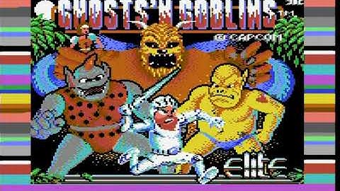 Ghosts n Goblins C64 Tape loader