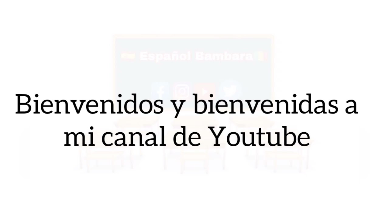 Aprende español con Espagnol Bambara
