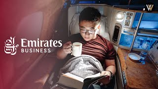 Emirates A380 Business Class - London to Dubai