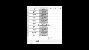 Create Multiple Folders With Excel #exceltips #skills #trending #learning #study #computer #growth