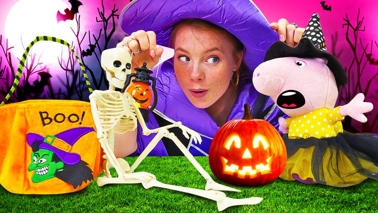 🎃🕸️ Peppa Wutz und Irene feiern Halloween – Süßes oder Saures!