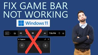 How to Fix Game Bar Not Working in Windows 11?