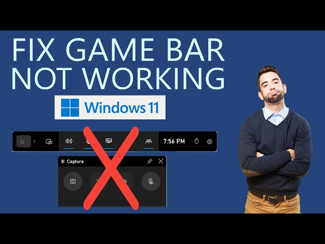 How to Fix Game Bar Not Working in Windows 11? - YouTube