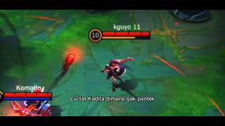 PRESET MOBILE LEGENDS KADITA MANIAC🐱SOUND IMUT