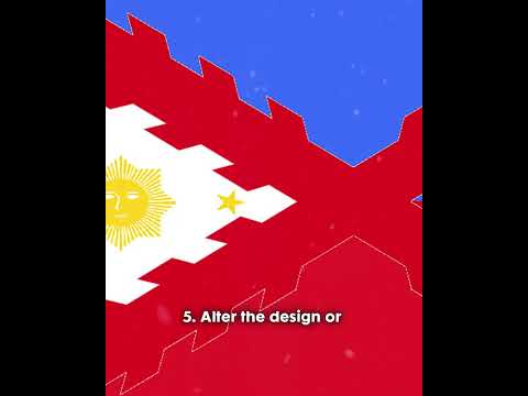 DON'T DO THIS to the Philippine Flag! #shorts