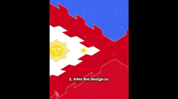 DON'T DO THIS to the Philippine Flag! #shorts