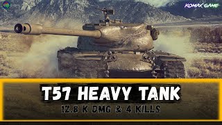 ● T57 HEAVY ● 12.8 k dmg & 4 kills ● World Of Tanks ● #wot_ua