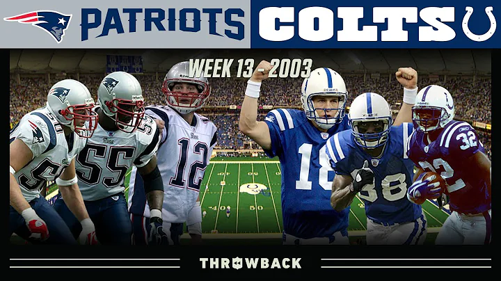 The Game That Started the Brady/Manning Rivalry! (...