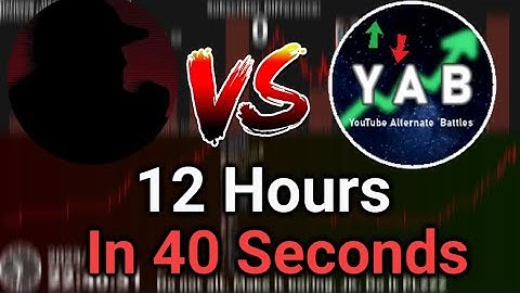 MrRexta Vs YAB Extra TIMELAPSE