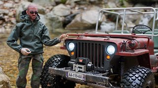 1/6 Scale Willys Jeeps│U.s 1/4 Ton 4X4 Truck Off Road Adventure│