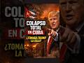 ¡CUBA COLAPSÓ! Sin luz, sin petróleo y Trump amenaza con intervenir