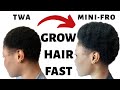 BEST Hairstyle to GROW TWA | Protective Hairstyle for Short Natural Hair