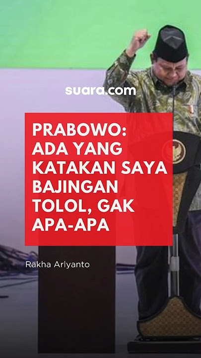 Heboh! Prabowo Ngaku Disebut 'Bajingan Tolol', Beri Perintah Keras ke Anak Buah