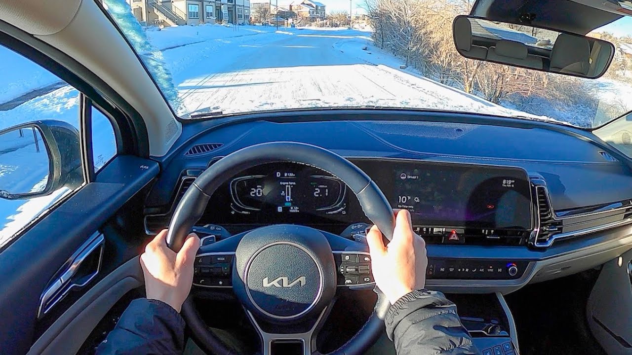 2023 Kia Sportage Hybrid EX - POV Test Drive (Binaural Audio)