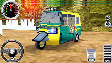 Tuk Tuk Auto Rickshaw / Off-road Tuk Tuk Auto Rickshaw Game - Android Gameplay #2
