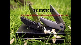 Обзор На Складные Ножи Kizer Intrepid, CPM-S35VN/VG-10