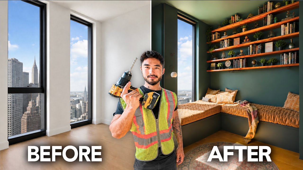 I built my DREAM New York City apartment from SCRATCH in 93 days