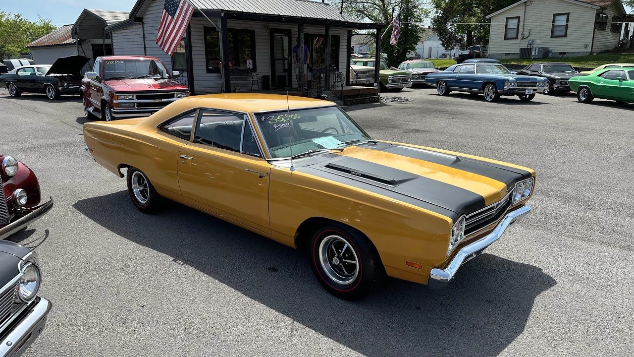 Test Drive 1969 Plymouth Road Runner Big Block SOLD $35,900 Maple Motors 