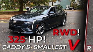 The 2020 Cadillac CT4V is a Caddy’s New 325 HP RWD Small Sport Sedan