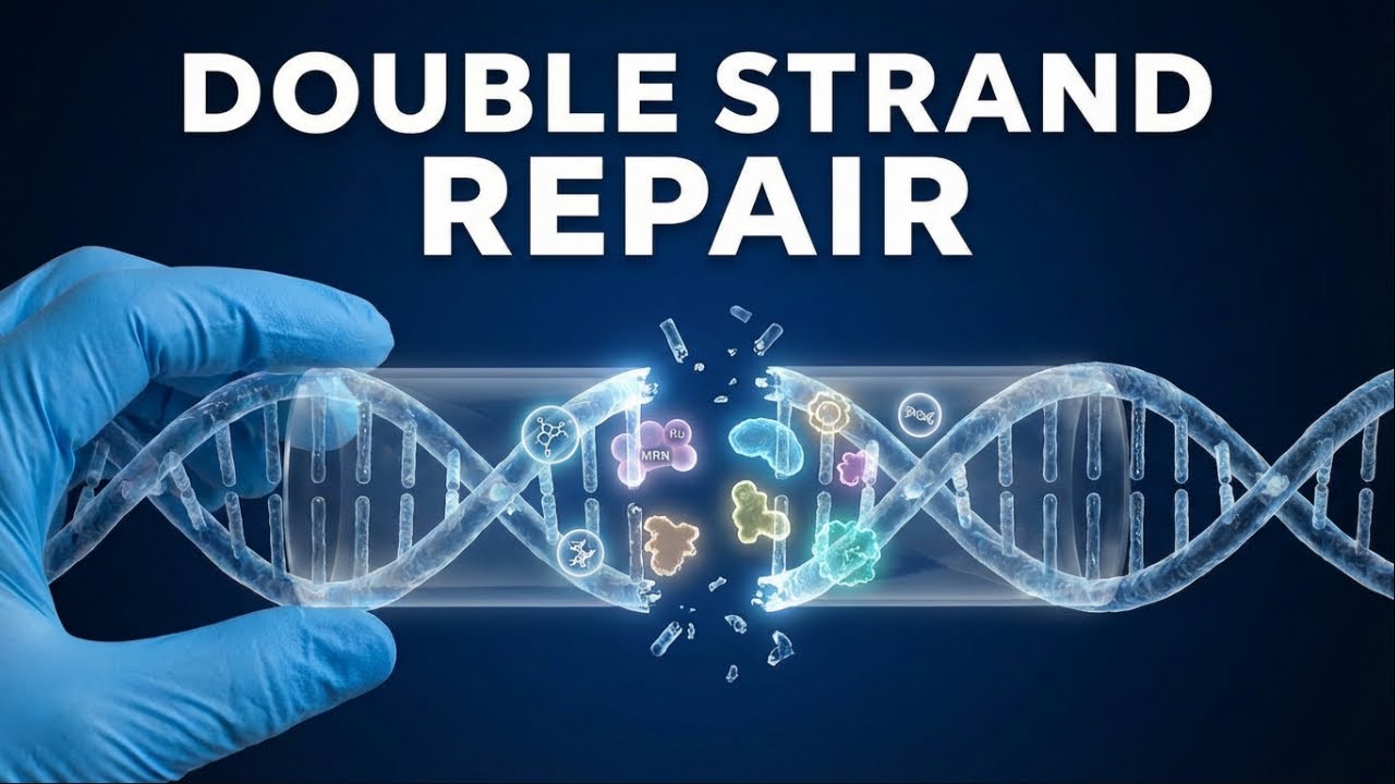 Double-Strand Break Repair in Eukaryotes | NHEJ vs Homologous Recombination | DNA Repair Pathways