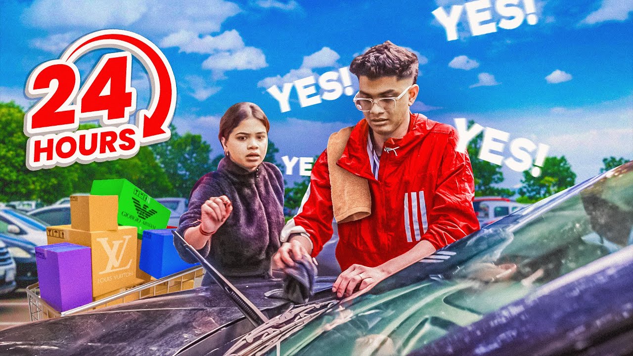 Saying YES to my Sister for 24 hours Challenge !!