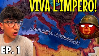 I START A WORLD WAR to RECREATE THE ROMAN EMPIRE in HOI4! #1 screenshot 3