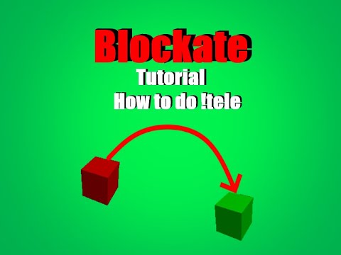 roblox blockate tutorial