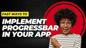 How to Implement Progress Bar in Android Studio Java