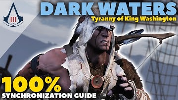 AC3 Remastered | TOKW: Redemption - Memory 1 (Dark Waters) | 100% Sync Walkthrough