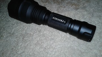 Convoy C8 Cree XM - L2 U2 - 1A 960Lm 7135 x 8 18650 LED Flashlight Torch (GEARBEST.COM)