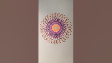 Aesthetic Spirograph #art #satisfying #relaxing #drawing #spirography #oddlysatisfying #spiroart