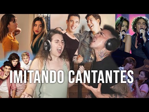 IMITANDO CANTANTES | con Mario Jefferson | Chenoa, Bisbal, Andy y Lucas, Aitana Indigo...
