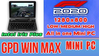 GPD WIN MAX F1 2020 Mini PC Intel Core i5-1035G7 Intel Iris Plus 940