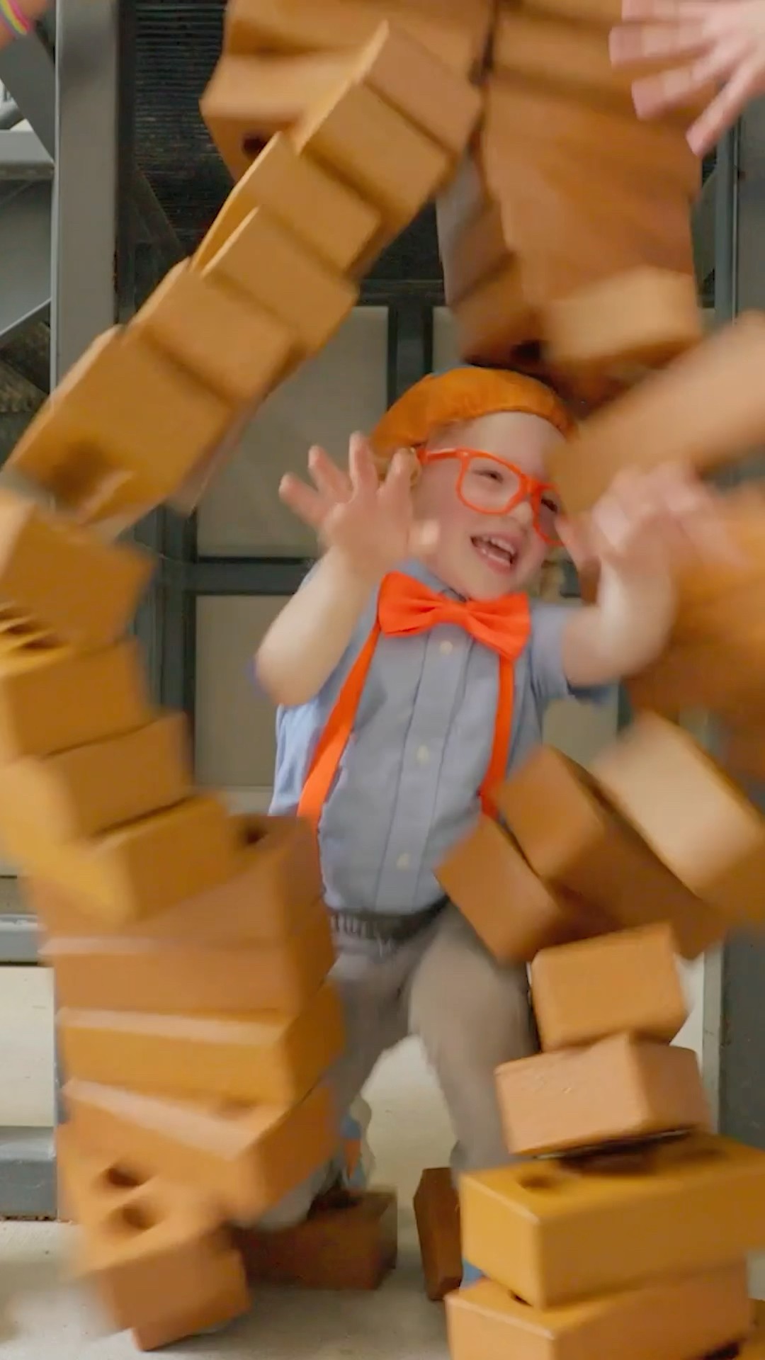 Blippi builds a BEST FRIENDS day at the playground! #blippi #shorts