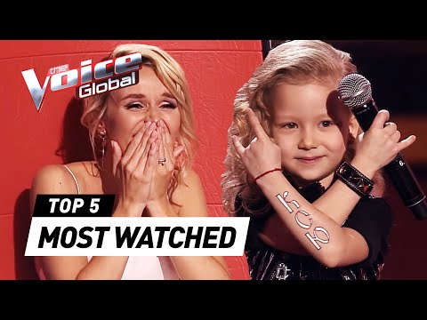 The world's MOST WATCHED Blind Auditions in The Voice Kids 2020