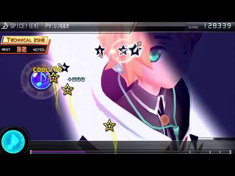 Project Diva F 2nd [Edit Play] [JP ver.] SPICE! (EX) ★7.5 Perfect