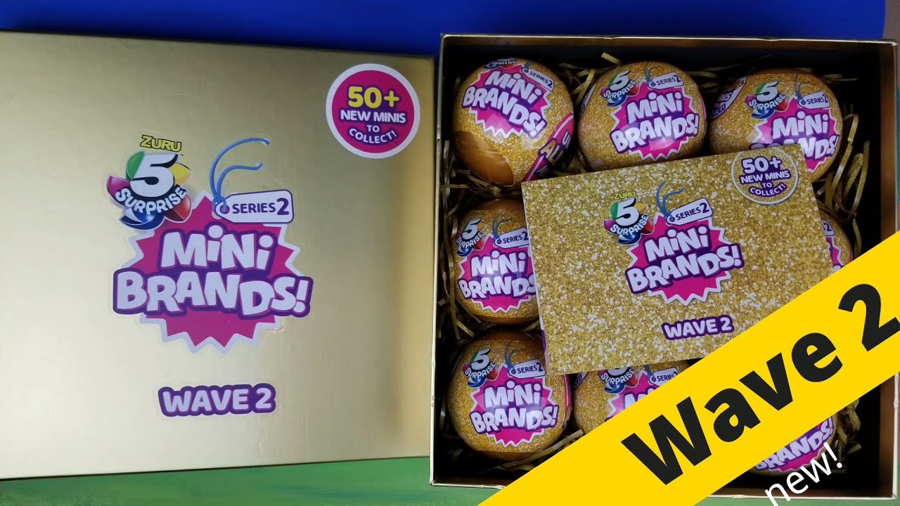 Sneak Peek Mini Brands Series 2 Wave 2 Balls Checklist asmr Sneak Peek Mini Brands Series 2 Wave 2 Balls Checklist asmr