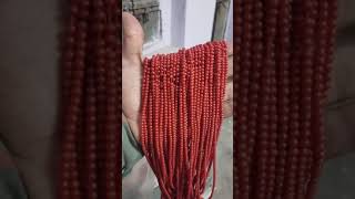 Arbiya gems Taiwan red coral wholesaler 3mm Beads jaipur 7239892585.9351703261