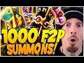 1000 Summons for F2P Player! (Summoners War)