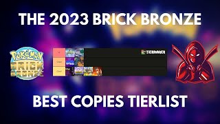 Create a Pokemon Brick bronze Tier List - TierMaker