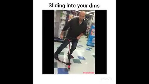 Sliding into your DMs like...
