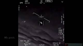 Declassified Video Shows UFO Chase By Navy FA 18 Super Hornet - Pilots Stunned