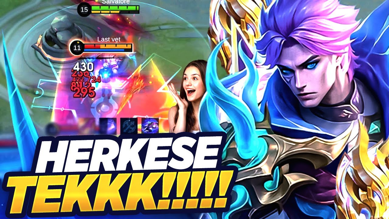 😮 Nolan 0 ŞAKA 1 Saniyede TEK ATIYOR!! HİLE Açsam Bu Kadar VURMAZ!! | Salvatore MLBB