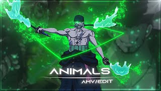 One piece 'zoro' king of hell  - animals | [Edit/AMV]!