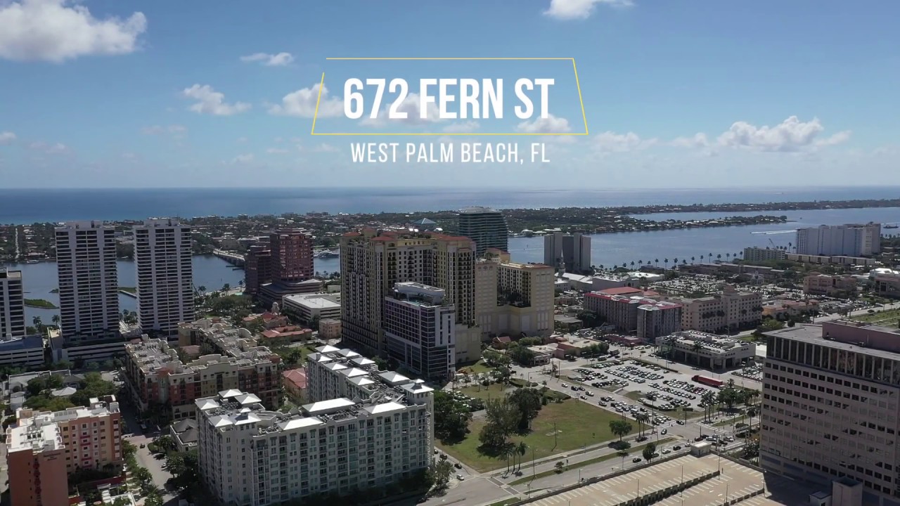 Downtown West Palm Beach Real Estate 672 Fern St West Palm Beach The