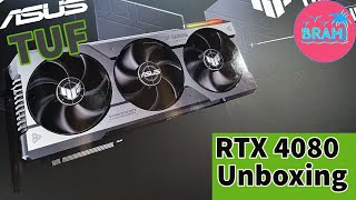 Unboxing the ASUS RTX 4080 TUF Graphics Card!